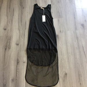 Black sheer cover up